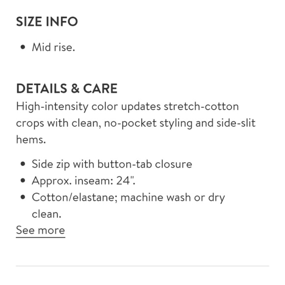 EUC Crop Pant - Picture 5 of 6